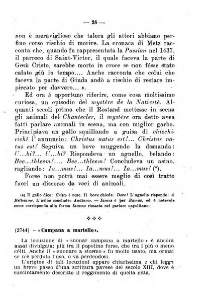 Il tesoretto della coltura italiana