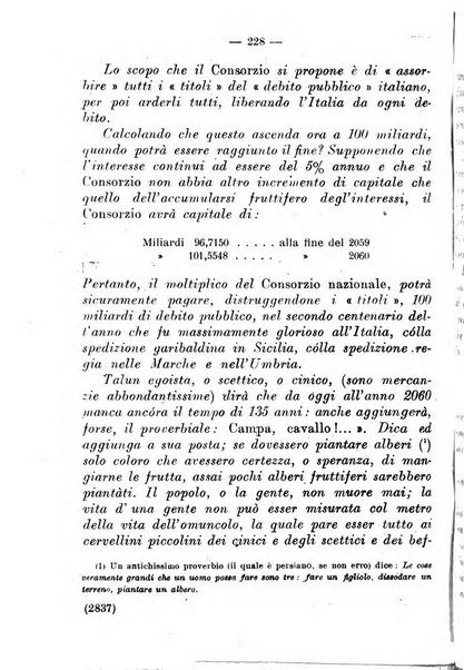 Il tesoretto della coltura italiana