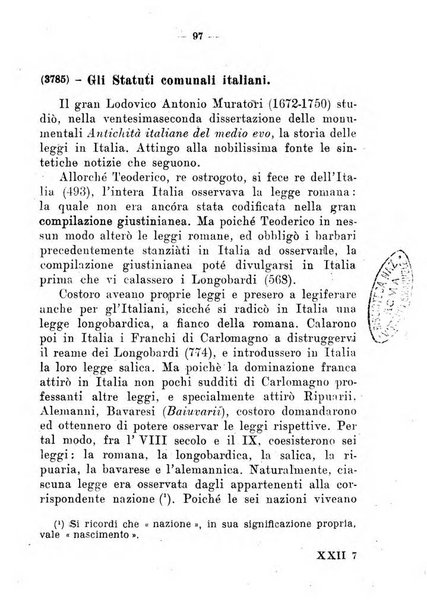 Il tesoretto della coltura italiana