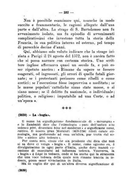 Il tesoretto della coltura italiana