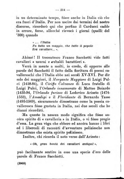 Il tesoretto della coltura italiana