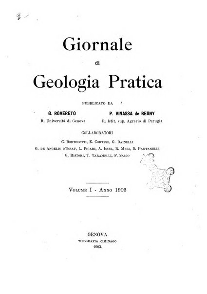 Giornale di geologia pratica