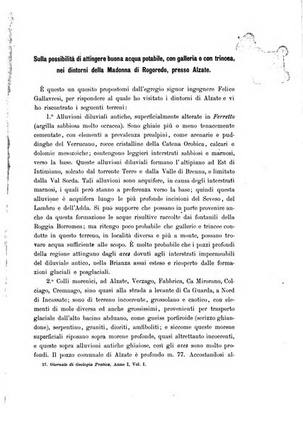 Giornale di geologia pratica