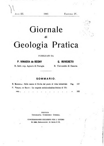 Giornale di geologia pratica