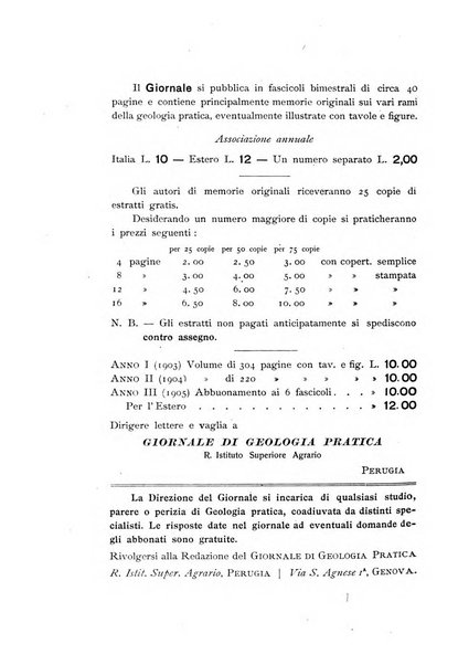 Giornale di geologia pratica