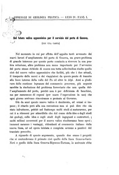 Giornale di geologia pratica