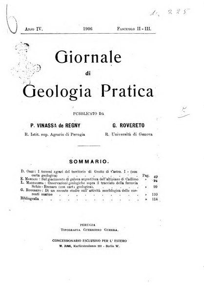 Giornale di geologia pratica