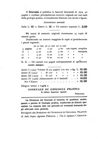 Giornale di geologia pratica