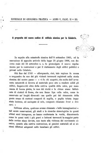 Giornale di geologia pratica