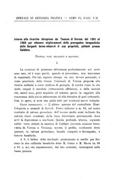 Giornale di geologia pratica