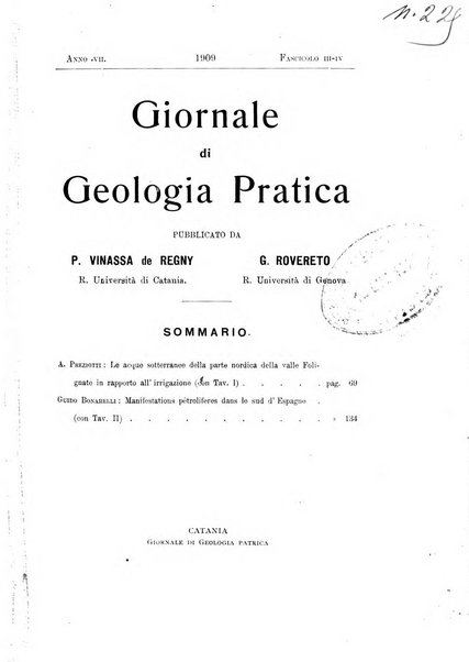 Giornale di geologia pratica