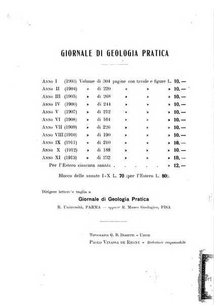 Giornale di geologia pratica