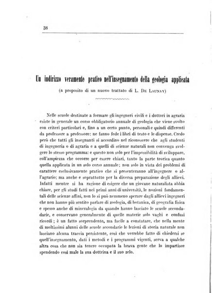 Giornale di geologia pratica