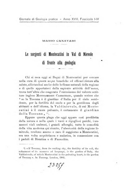 Giornale di geologia pratica