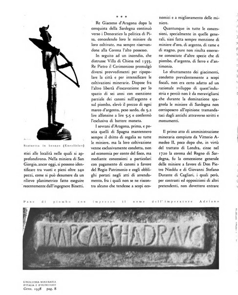 L'industria mineraria d'Italia e d'oltremare rassegna mensile della Federazione nazionale fascista degli esercenti le industrie estrattive