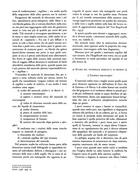 L'industria mineraria d'Italia e d'oltremare rassegna mensile della Federazione nazionale fascista degli esercenti le industrie estrattive