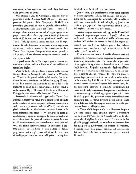 L'industria mineraria d'Italia e d'oltremare rassegna mensile della Federazione nazionale fascista degli esercenti le industrie estrattive