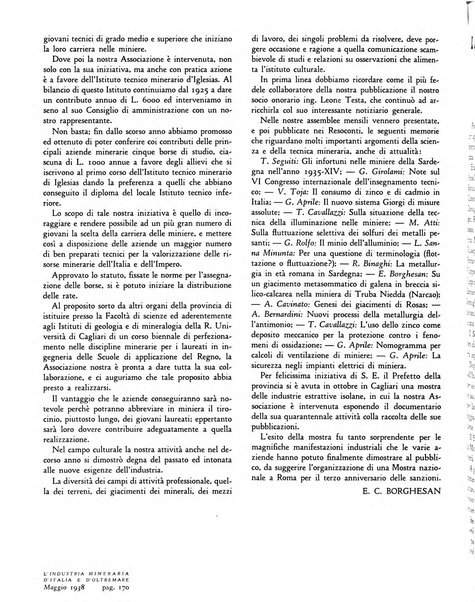 L'industria mineraria d'Italia e d'oltremare rassegna mensile della Federazione nazionale fascista degli esercenti le industrie estrattive