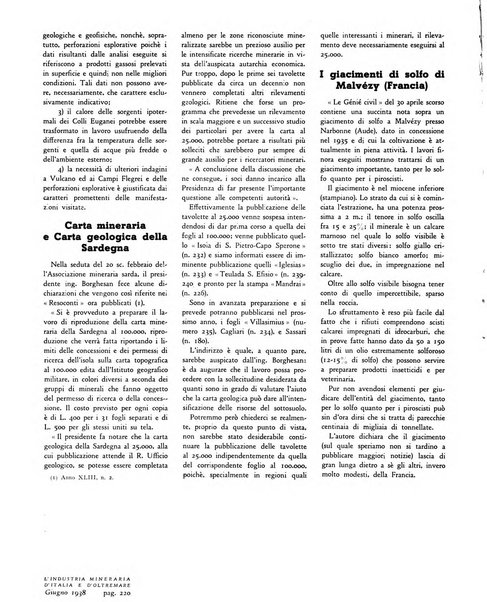 L'industria mineraria d'Italia e d'oltremare rassegna mensile della Federazione nazionale fascista degli esercenti le industrie estrattive