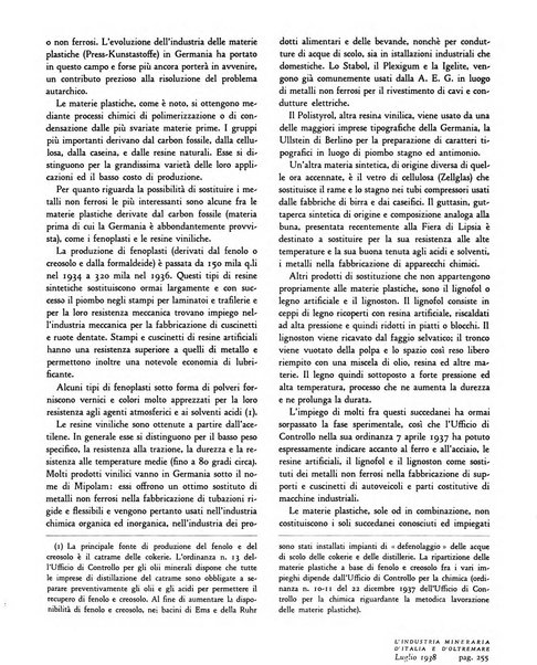 L'industria mineraria d'Italia e d'oltremare rassegna mensile della Federazione nazionale fascista degli esercenti le industrie estrattive