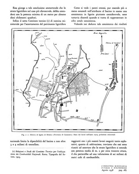 L'industria mineraria d'Italia e d'oltremare rassegna mensile della Federazione nazionale fascista degli esercenti le industrie estrattive