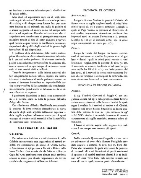 L'industria mineraria d'Italia e d'oltremare rassegna mensile della Federazione nazionale fascista degli esercenti le industrie estrattive