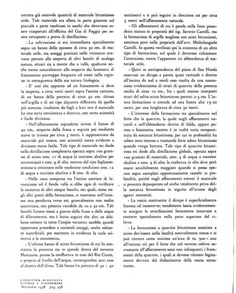 L'industria mineraria d'Italia e d'oltremare rassegna mensile della Federazione nazionale fascista degli esercenti le industrie estrattive