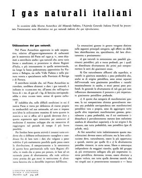 L'industria mineraria d'Italia e d'oltremare rassegna mensile della Federazione nazionale fascista degli esercenti le industrie estrattive