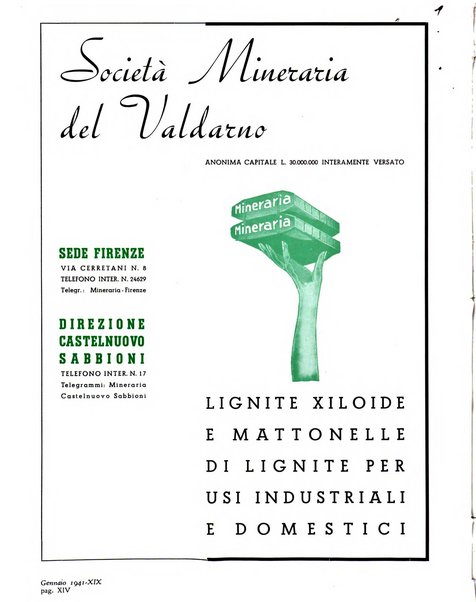 L'industria mineraria d'Italia e d'oltremare rassegna mensile della Federazione nazionale fascista degli esercenti le industrie estrattive