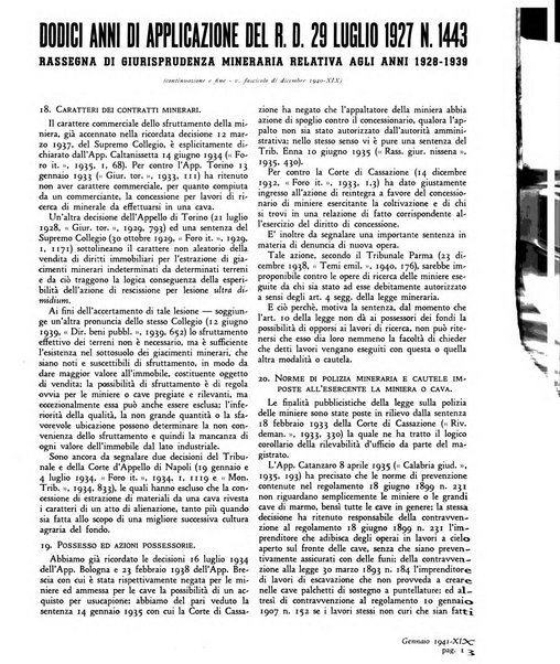 L'industria mineraria d'Italia e d'oltremare rassegna mensile della Federazione nazionale fascista degli esercenti le industrie estrattive