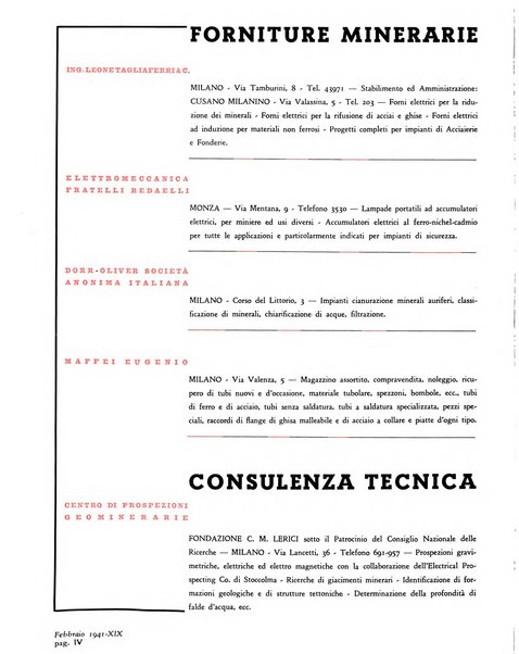 L'industria mineraria d'Italia e d'oltremare rassegna mensile della Federazione nazionale fascista degli esercenti le industrie estrattive