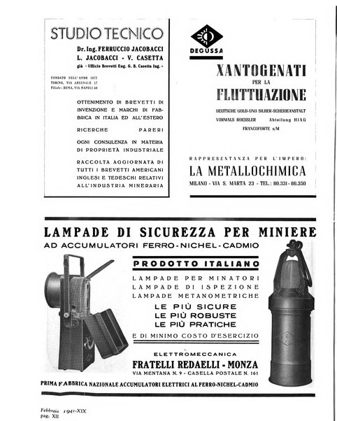 L'industria mineraria d'Italia e d'oltremare rassegna mensile della Federazione nazionale fascista degli esercenti le industrie estrattive