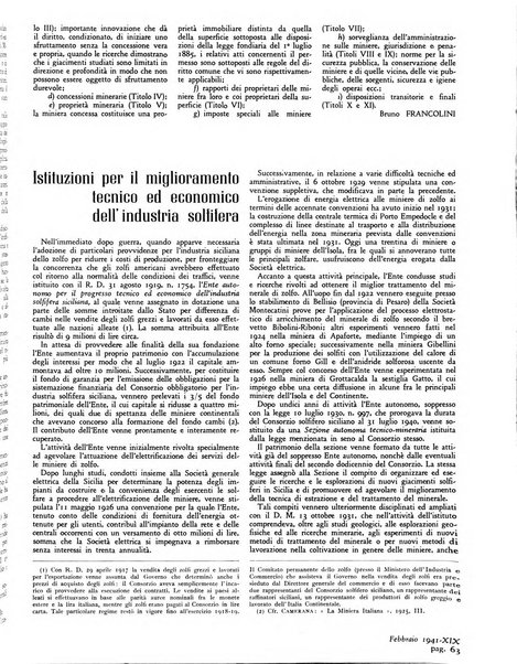 L'industria mineraria d'Italia e d'oltremare rassegna mensile della Federazione nazionale fascista degli esercenti le industrie estrattive