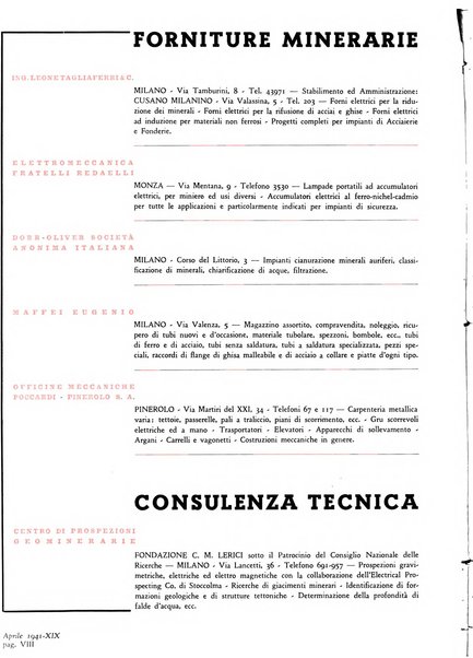 L'industria mineraria d'Italia e d'oltremare rassegna mensile della Federazione nazionale fascista degli esercenti le industrie estrattive