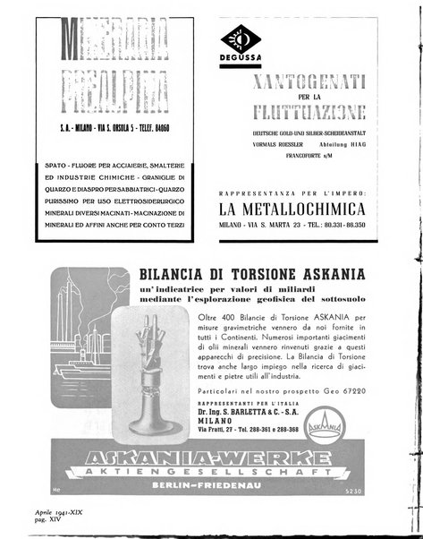 L'industria mineraria d'Italia e d'oltremare rassegna mensile della Federazione nazionale fascista degli esercenti le industrie estrattive