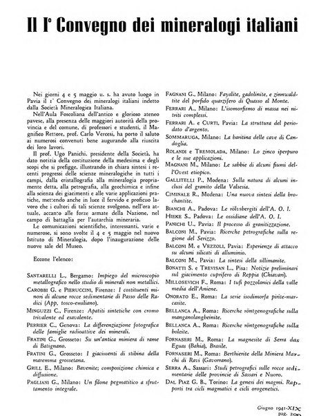 L'industria mineraria d'Italia e d'oltremare rassegna mensile della Federazione nazionale fascista degli esercenti le industrie estrattive