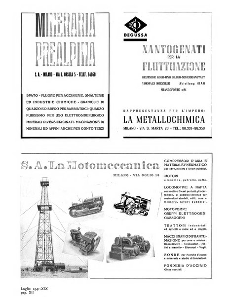 L'industria mineraria d'Italia e d'oltremare rassegna mensile della Federazione nazionale fascista degli esercenti le industrie estrattive