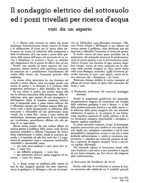 L'industria mineraria d'Italia e d'oltremare rassegna mensile della Federazione nazionale fascista degli esercenti le industrie estrattive