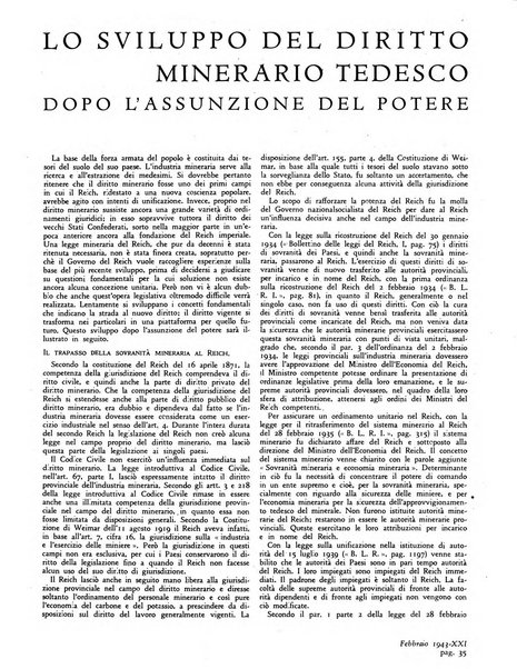 L'industria mineraria d'Italia e d'oltremare rassegna mensile della Federazione nazionale fascista degli esercenti le industrie estrattive