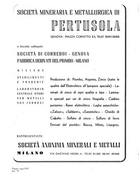 L'industria mineraria d'Italia e d'oltremare rassegna mensile della Federazione nazionale fascista degli esercenti le industrie estrattive