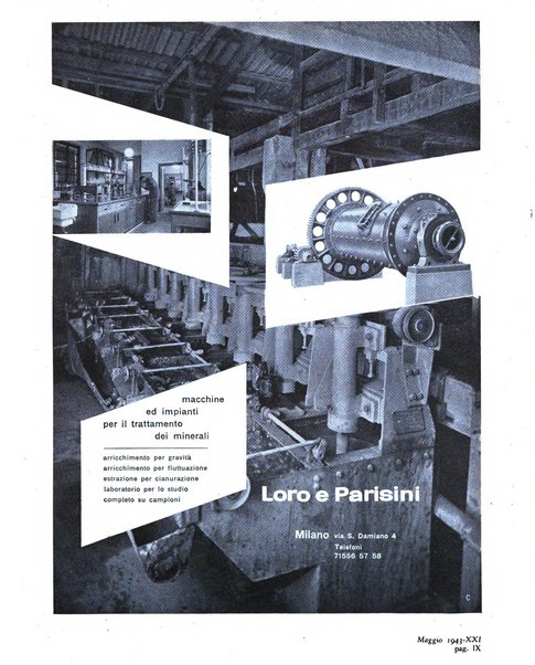 L'industria mineraria d'Italia e d'oltremare rassegna mensile della Federazione nazionale fascista degli esercenti le industrie estrattive