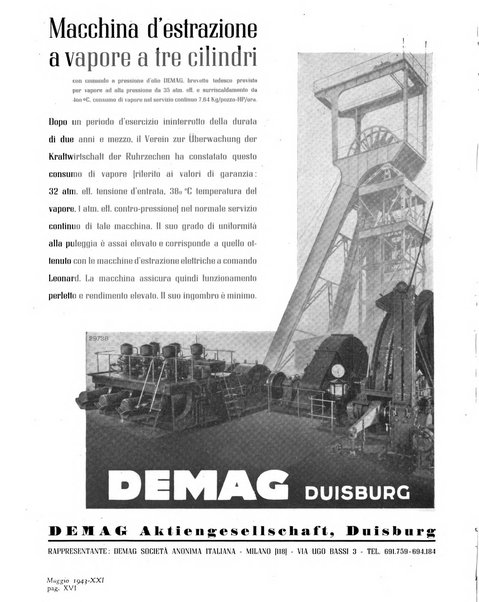 L'industria mineraria d'Italia e d'oltremare rassegna mensile della Federazione nazionale fascista degli esercenti le industrie estrattive