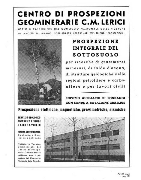 L'industria mineraria d'Italia e d'oltremare rassegna mensile della Federazione nazionale fascista degli esercenti le industrie estrattive