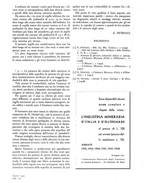 L'industria mineraria d'Italia e d'oltremare rassegna mensile della Federazione nazionale fascista degli esercenti le industrie estrattive