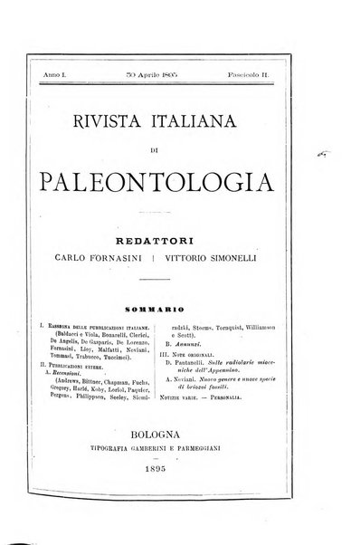 Rivista italiana di paleontologia