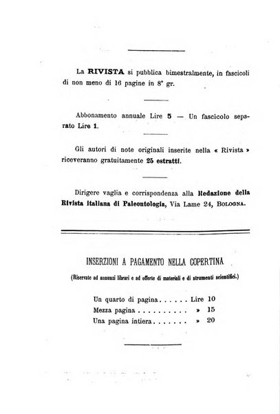 Rivista italiana di paleontologia