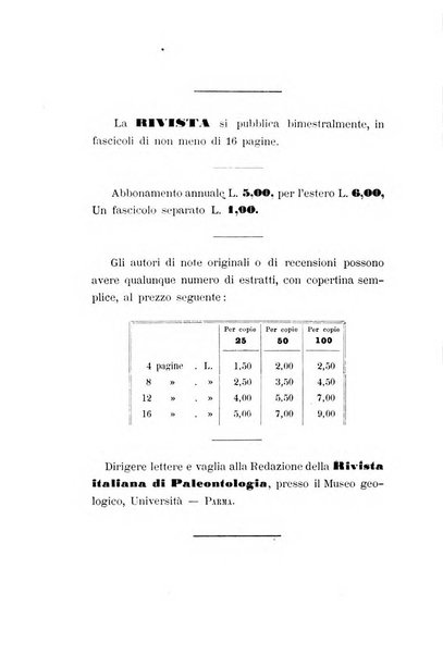 Rivista italiana di paleontologia