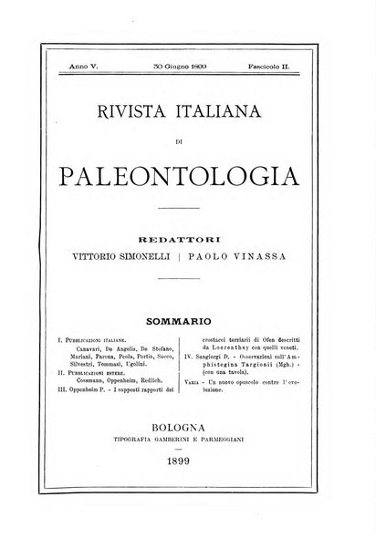 Rivista italiana di paleontologia