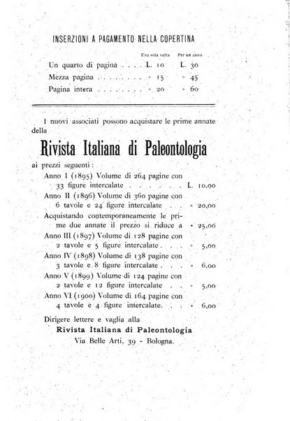 Rivista italiana di paleontologia