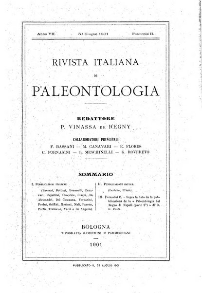 Rivista italiana di paleontologia